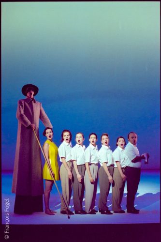 Robert Wilson. Saint and singing. MC 93 Bobigny 1998