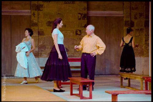 Catrin Wyn-Davies, Véronique Gens, Peter Brook, Monica Colonna,  Don Giovanni. Festival d'Aix en Provence 1998