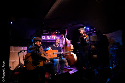 Le groupe Am ketenes au Sunset (Paris). Guest Hervé Pouliquen