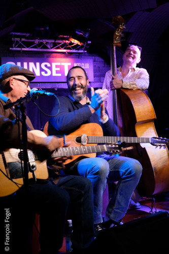 Le groupe Am ketenes au Sunset (Paris). Guest Hervé Pouliquen